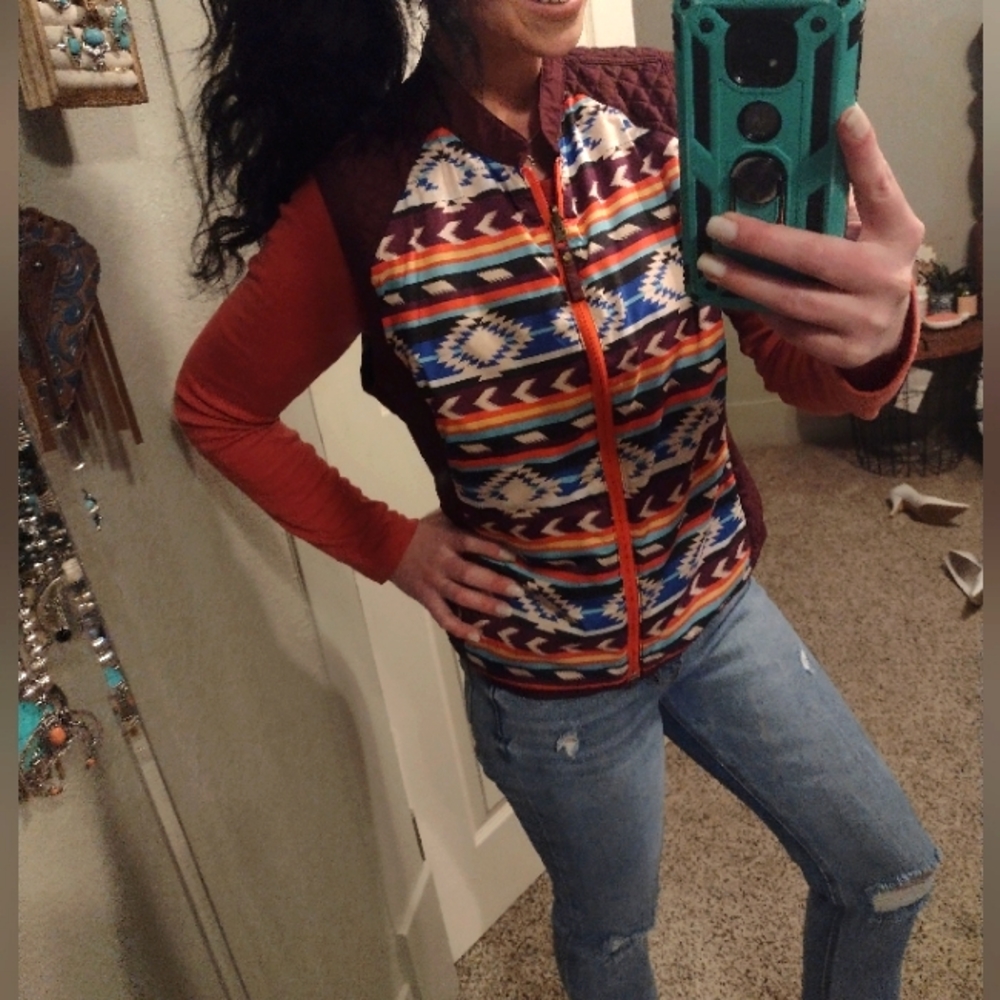 Western Aztec vest - Picture 3 of 8